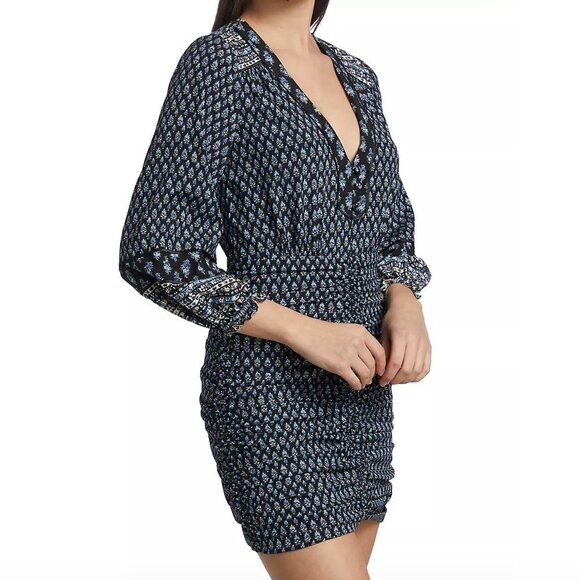 Veronica Beard Zaria Floral Minidress - 2NEW